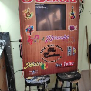 rockola pared con pantalla touch 19"