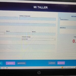 gestor de taller punto de venta